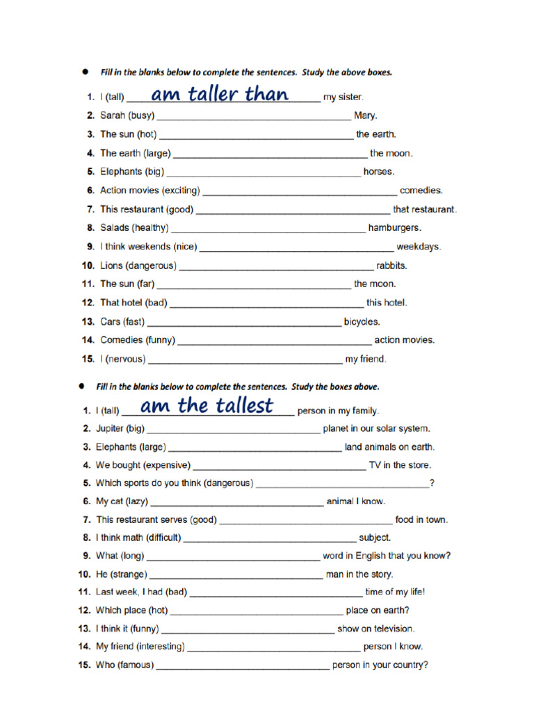 LIST OF REGULAR ADJECTIVES COMPARATIVE AND SUPERLATIVE PDF visual data 2