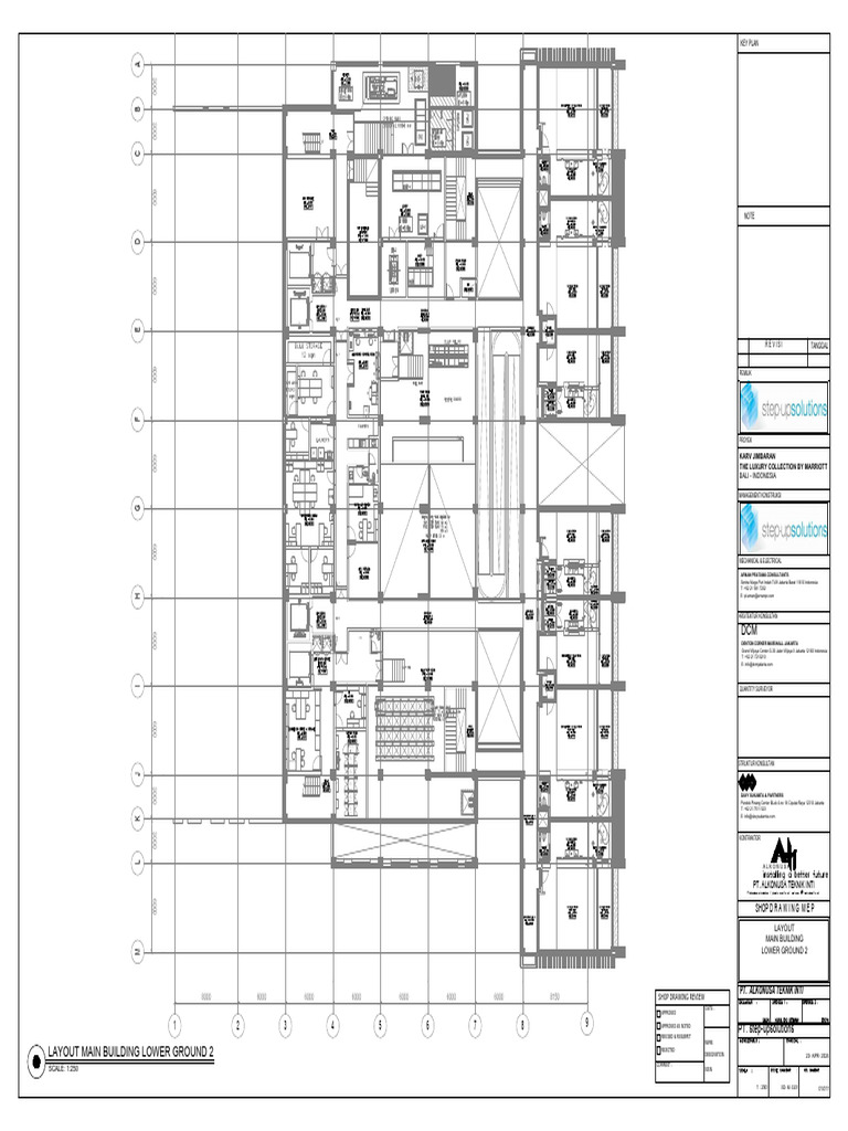 Layout main building lower ground 2 pdf