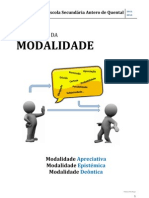 EXPRESSÃO DA MODALIDADE