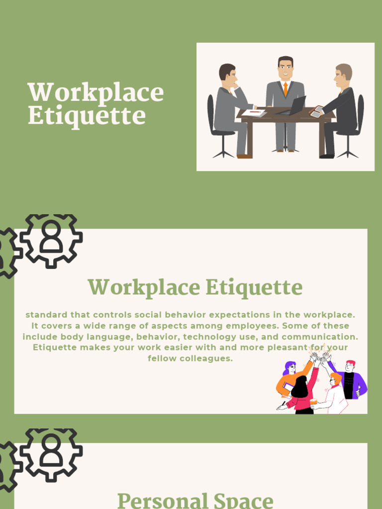Essential Workplace Etiquette Guide | PDF | Career & Growth