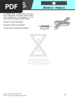 Fase 2 (Nível 3) - Geometria Espacial (@henriquesween)