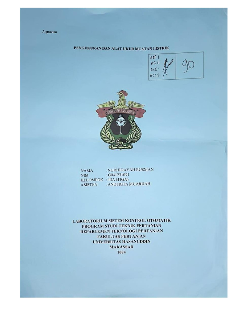 Nurhidayah Rusman Laporan Pengukuran Dan Alat Ukur Muatan Listrik Pdf