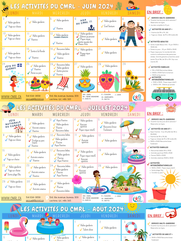 Activités familiales et intergénérationnelles | PDF