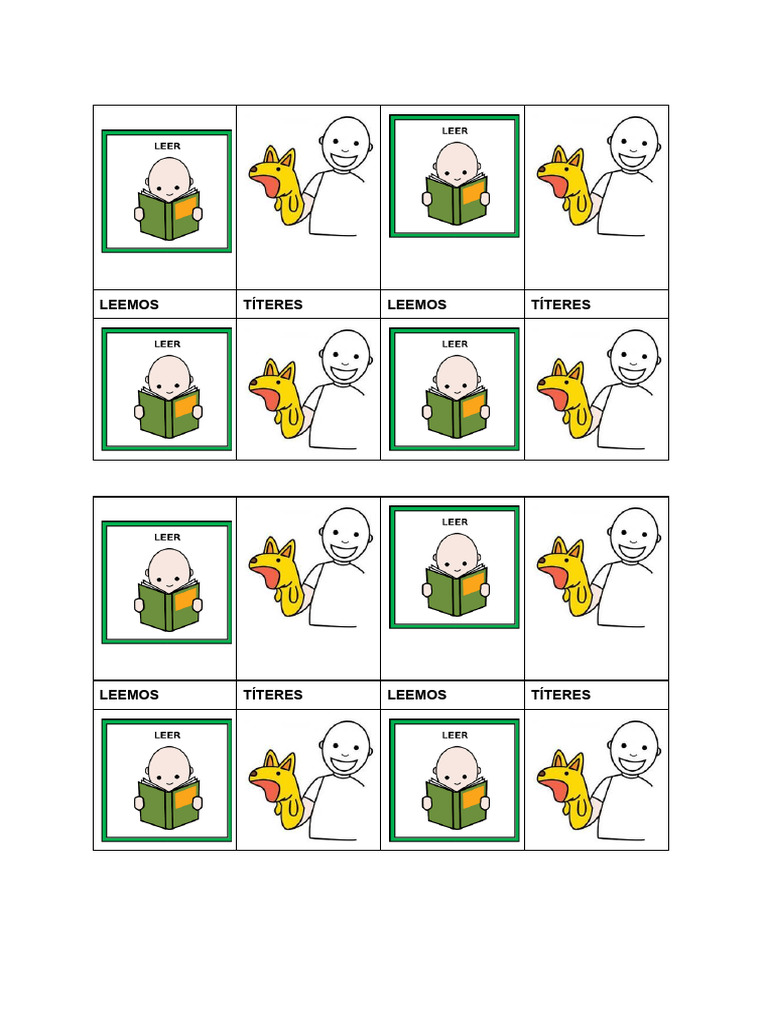 Cuento Pictogramas | PDF | Artes del Lenguaje y Comunicación | Poesía