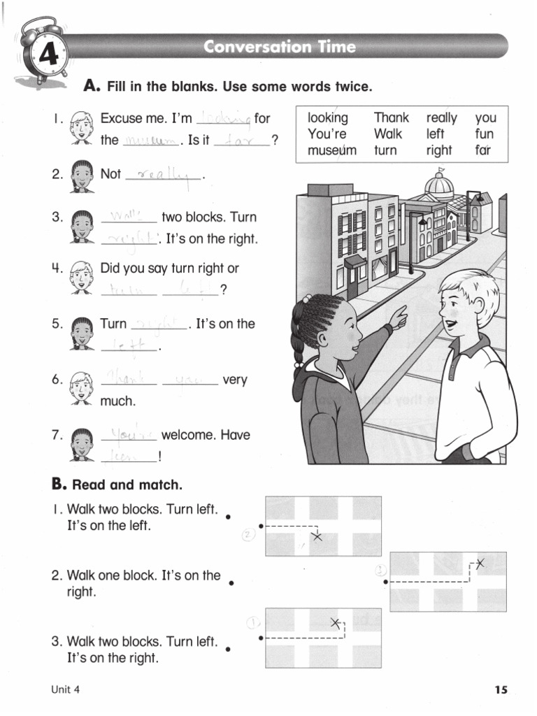 English Time 4 WB Unit 4 | PDF