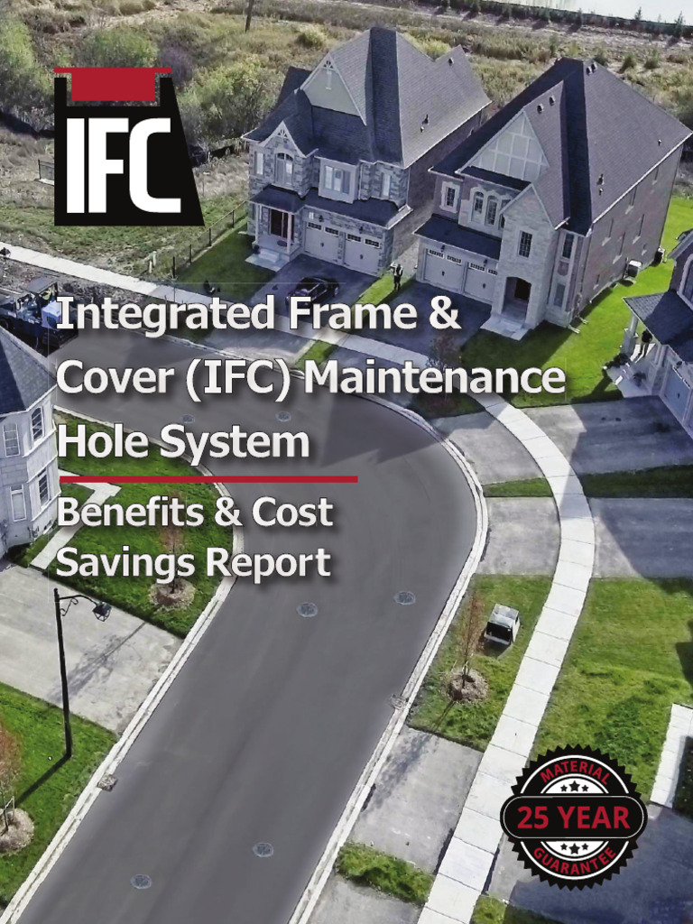 IFC Maintenance Hole System Benefits Report | PDF | Concrete | Road