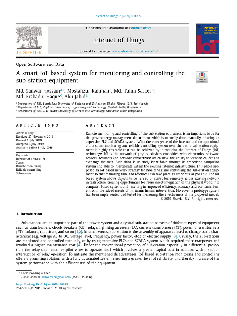 1 s2.0 S2542660518301628 Main | PDF | Internet Of Things | Computer Network