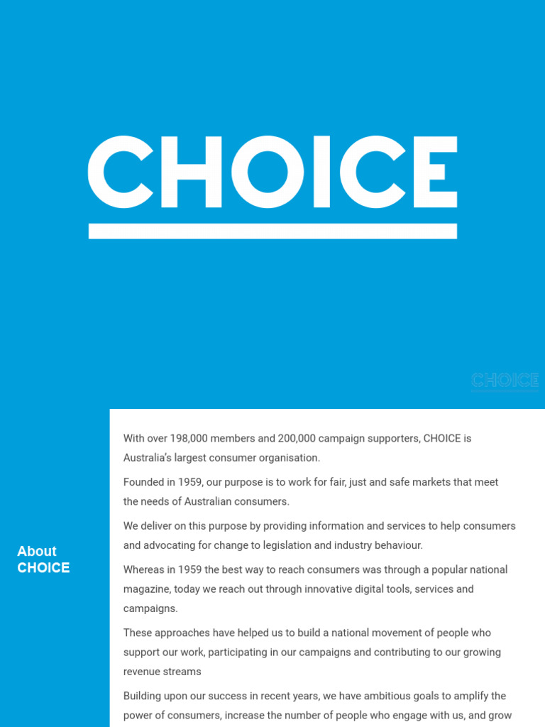 CHOICE Digital Producer | PDF | Business