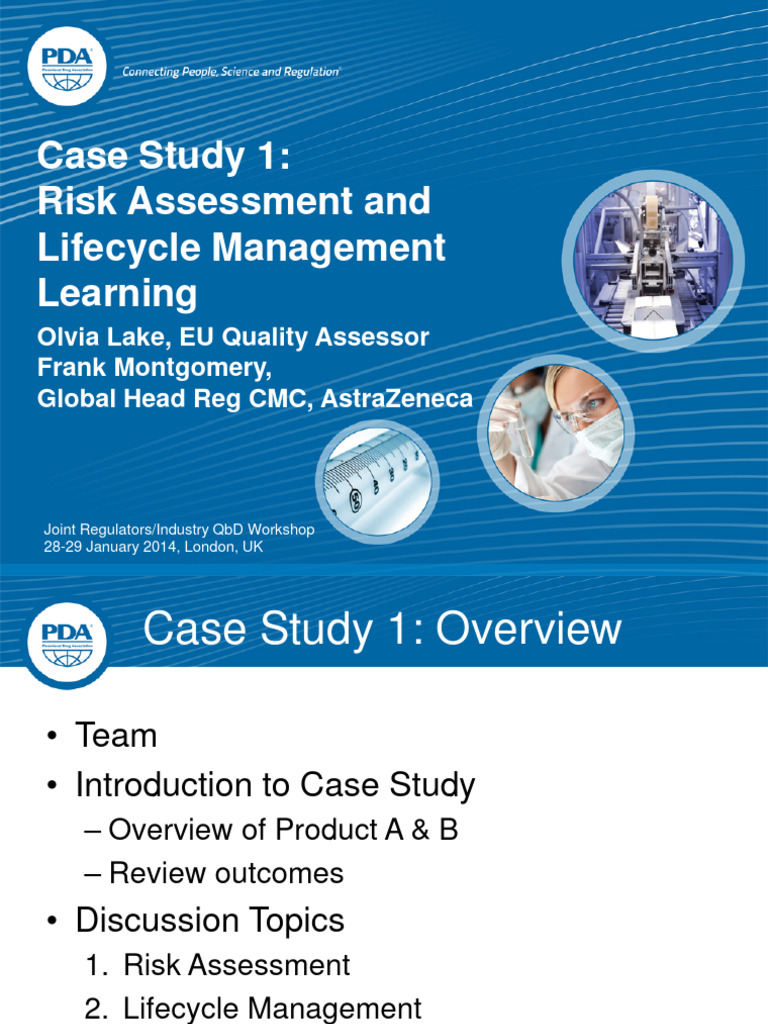 Presentation Case Study 1 Risk Assessment Lifecycle Management Learning ...