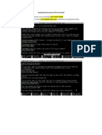 Instalación de Servicio FTP en CentoS