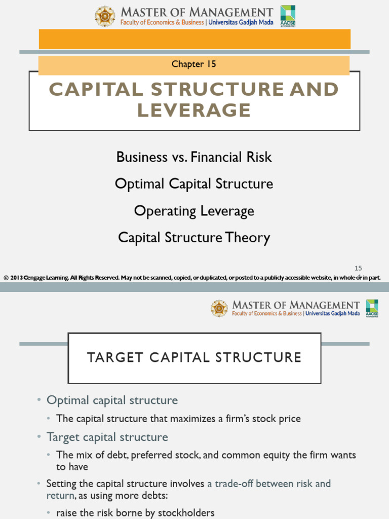 Curated visual reference: Fresh Look at Capital Structure And Leverage Insights Pdf
