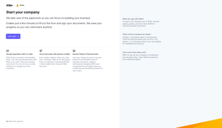 Start Your Company With Stripe Atlas New Business Stripe Kopyas 