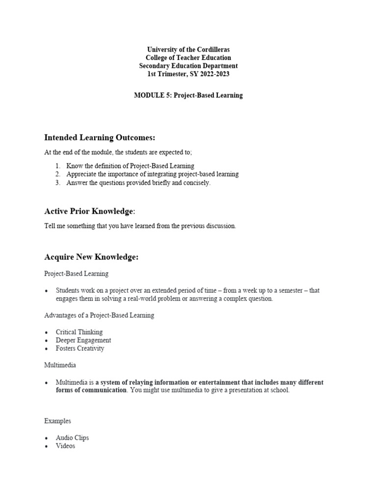 Module 5 | PDF | Career & Growth | Business