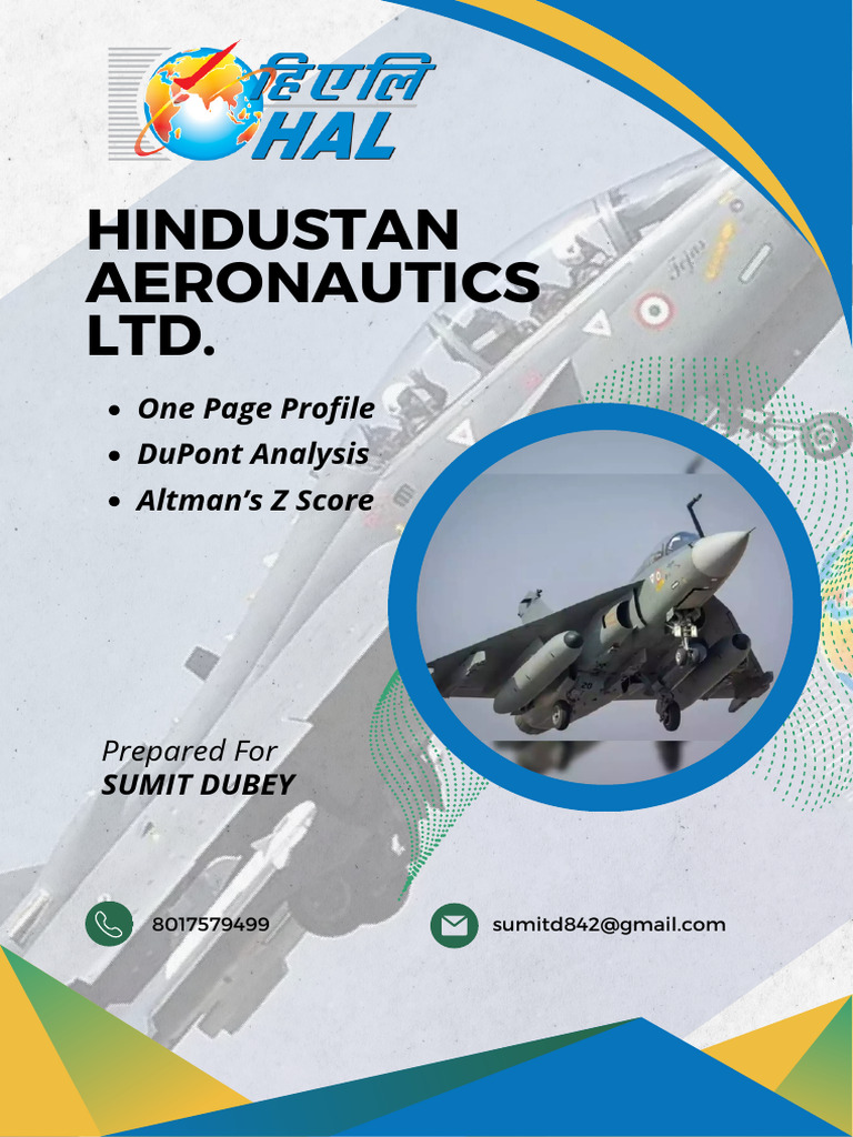 Hindustan Aeronautics LTD | PDF | Return On Equity | Revenue