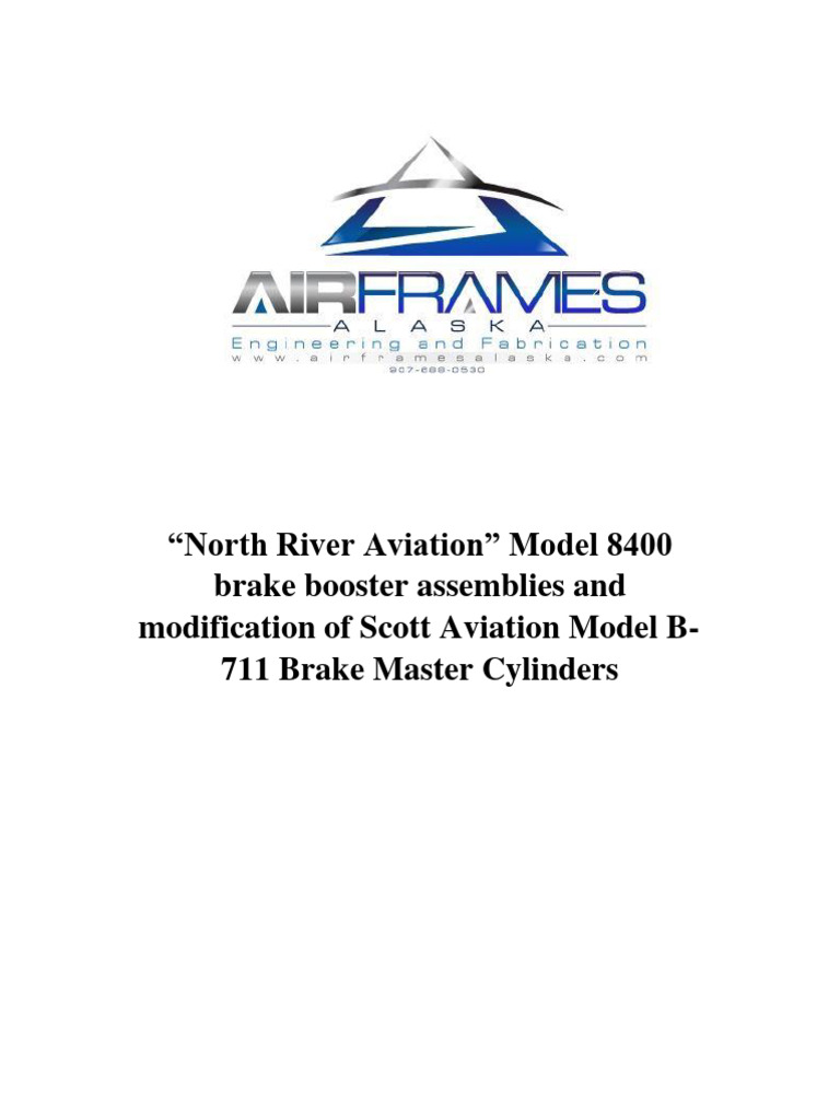 BrakeBoosterInstallationInstructions PDF Airplane Aviation