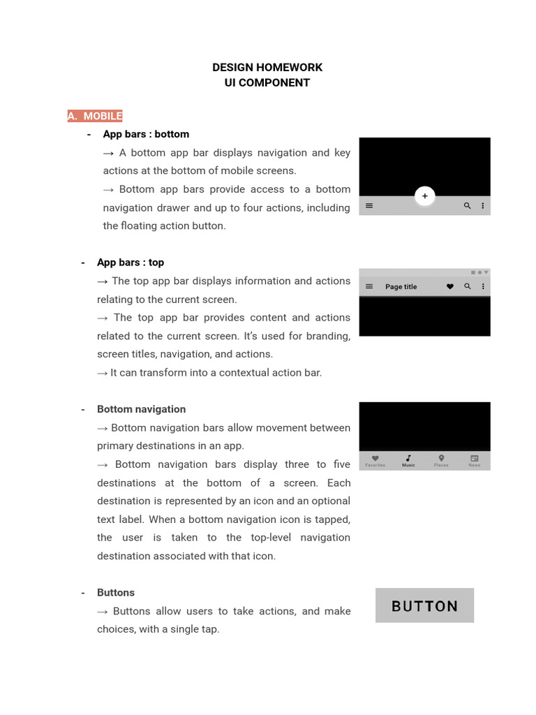 Gisela - Design Homework - UI Component | Download Free PDF | Dialog ...