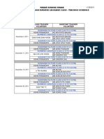 December 2011: Parami Buddha Vihara Buddhist Culture and Burmese Language Class - Teaching Schedule