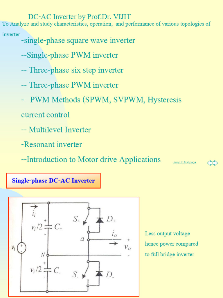 DC - Ac Part1 | PDF | Power Inverter | Electrical Engineering