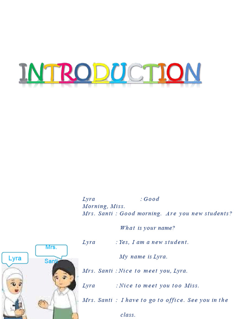 Dokumen - Tips - PPT Materi Bahasa Inggris SMP Kelas VII Introduction ...