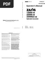 Zaxis 280-5 Excavator Operators Manual | PDF | Air Conditioning