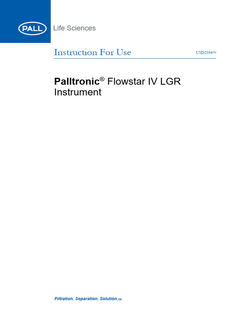 Flowstar IV LGR Instrument USD2594 en | PDF | Instrumentation ...