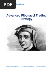 Advanced Fibonacci Trading Strategy PDF