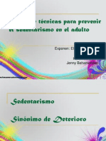 Taller de Técnicas para Prevenir El Sedentarismo en