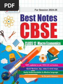 Class 12 Macro Economics 2024-25 Notes Chapter - 1 Introduction To Macroeconomics