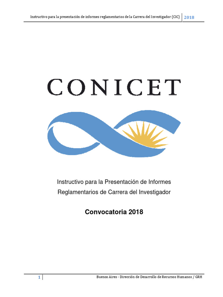 Instructivo Informes CIC 18 1 | PDF | Archivo de computadora | Gestión ...