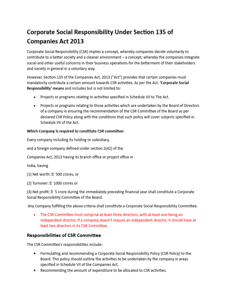 CSR PDF Corporate Social Responsibility