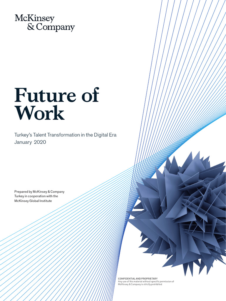 Future Of Work Mckinsey Turkey Full Report Pdf Automation