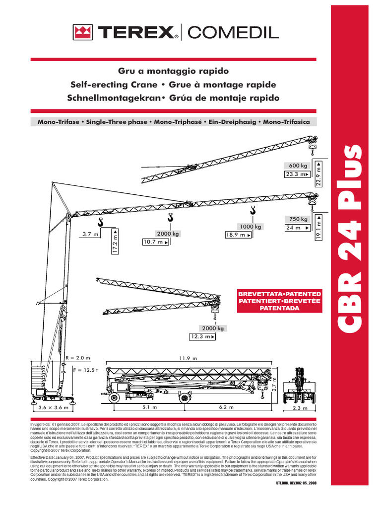 Comedil CBR 24 Plus - Rev.002 | PDF