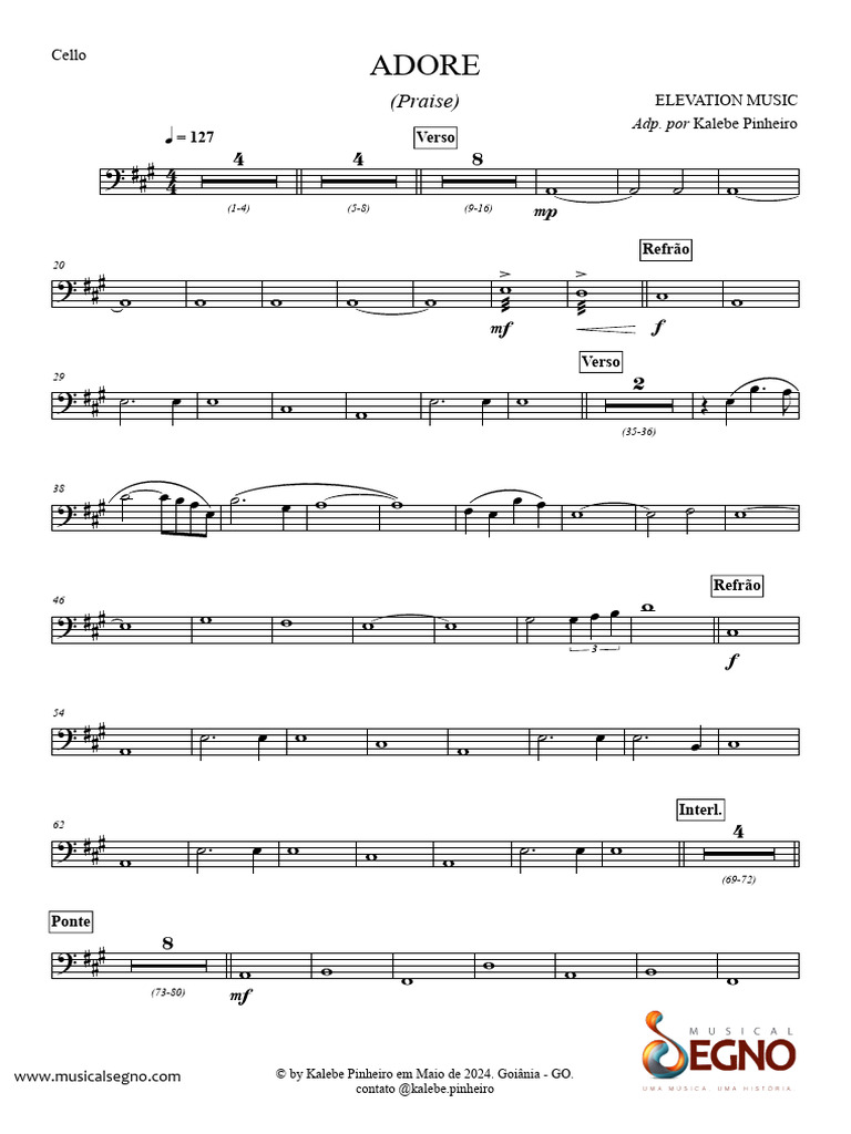 Adore - Corte - Cello | PDF
