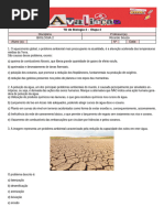 TD de Biologia 2 - 2o Bimestre - 2o Ano Médio