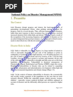 Disaster Management India