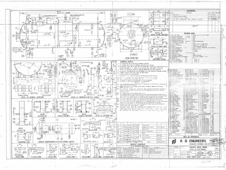 FA47405 Water Seal Drum PDF
