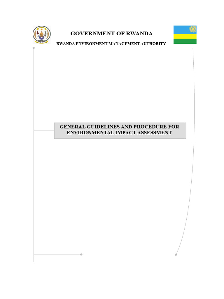Rwanda EIA Guidelines 2006 Overview | PDF | Environmental Impact ...