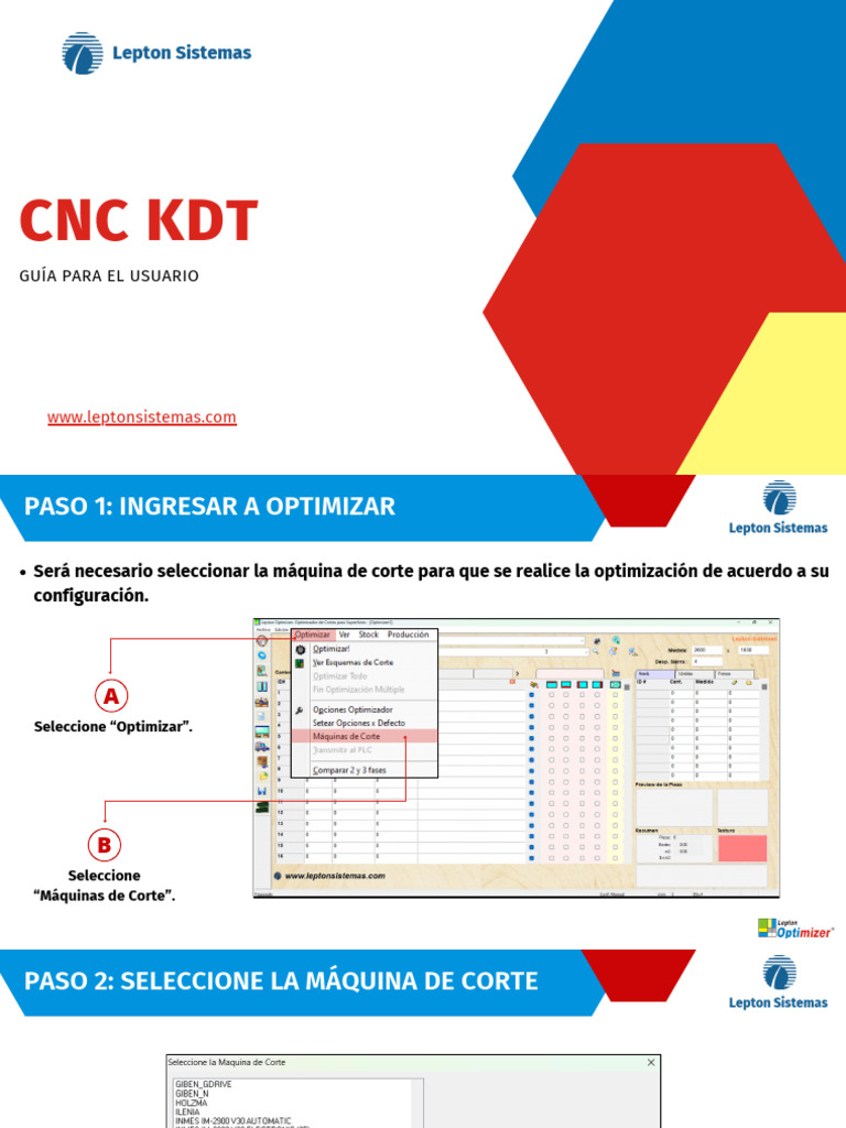 Guía de Optimización para CNC KDT | PDF | Informática | Software