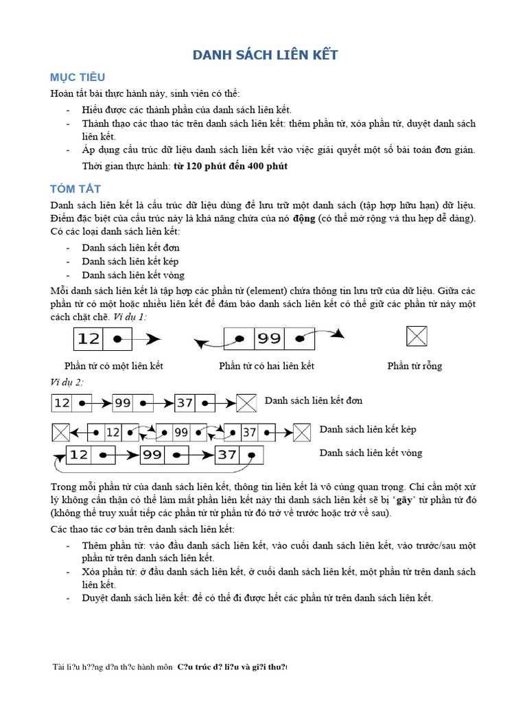 Ctdl lab02 danh sach lien ket edit pdf