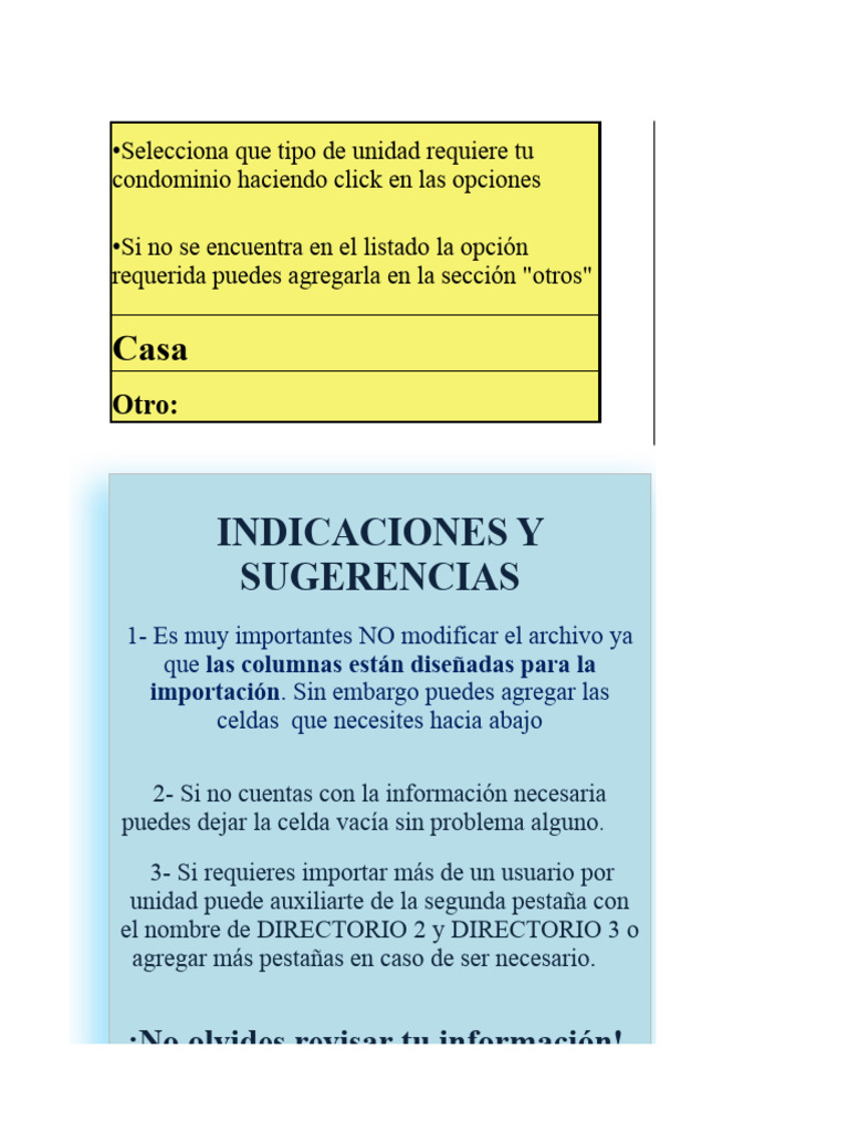 Guía de Importación de Datos en CondoVive | PDF | Bancos | Información