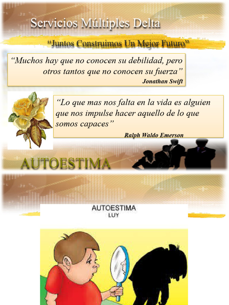 Importancia de la Autoestima en la Vida | PDF | Autoestima | Las emociones