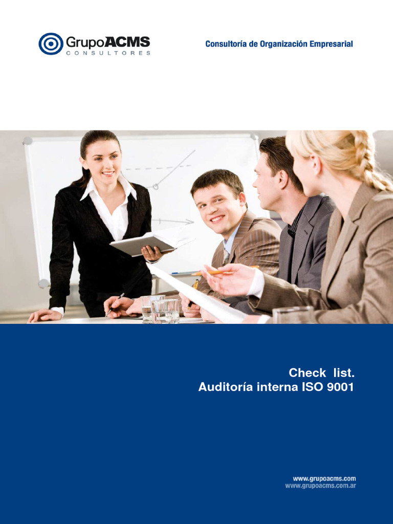 Check List Auditoria Interna ISO 9001 | PDF | Calidad (comercial ...
