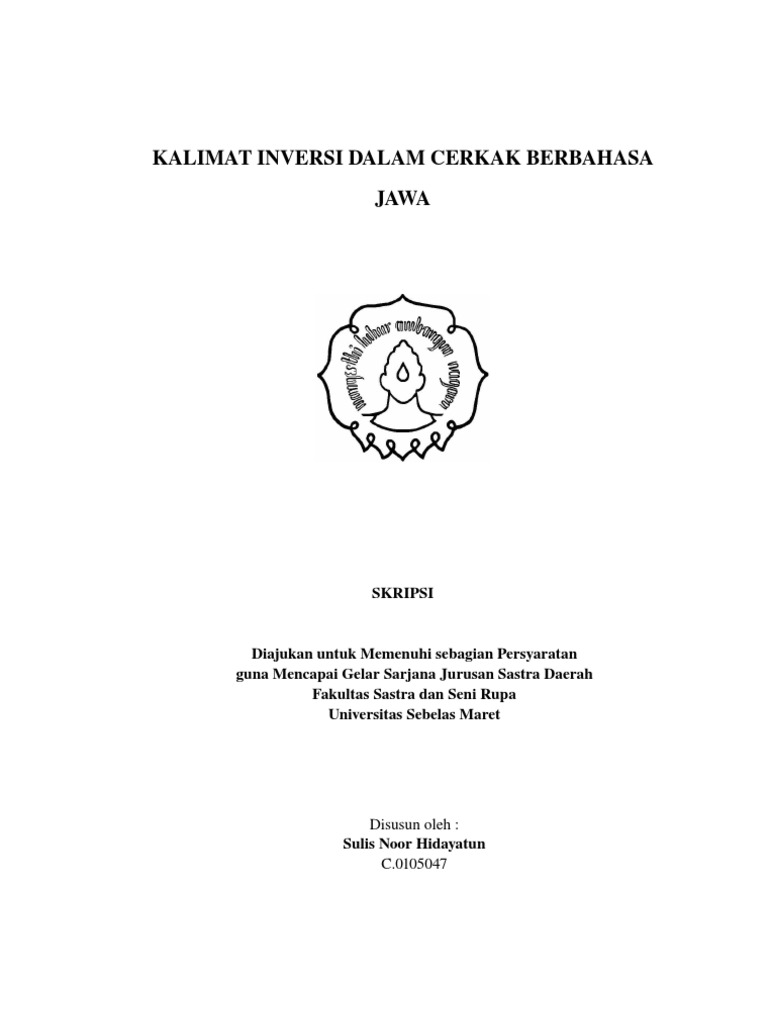 Kalimat Inversi | PDF