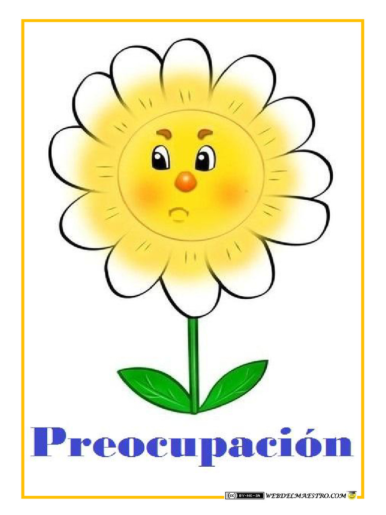 Actividades para Trabajar Las Emociones Preocupación | PDF
