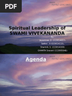 Spiritual Leadership of Swami Vivekananda