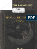 Bacigalupo Manual Der.penal