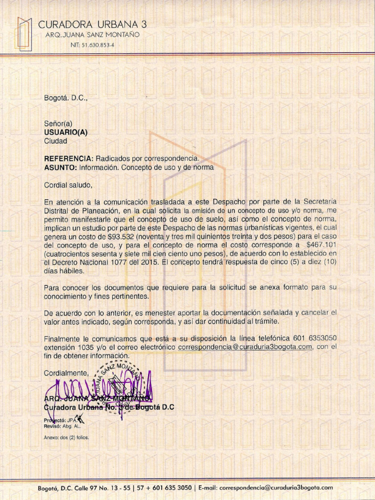 curaduria urbana permiso | PDF