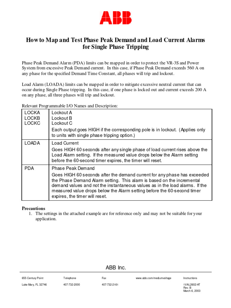 map-test-phase-peak-demand-load-current-alarms-pdf-electricity