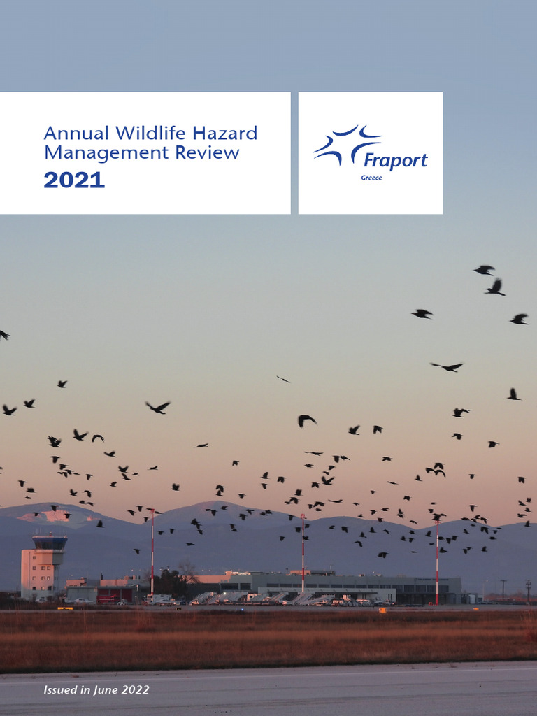 Annual Wildlife Hazard Anagement | PDF | Conservation Biology | Airport