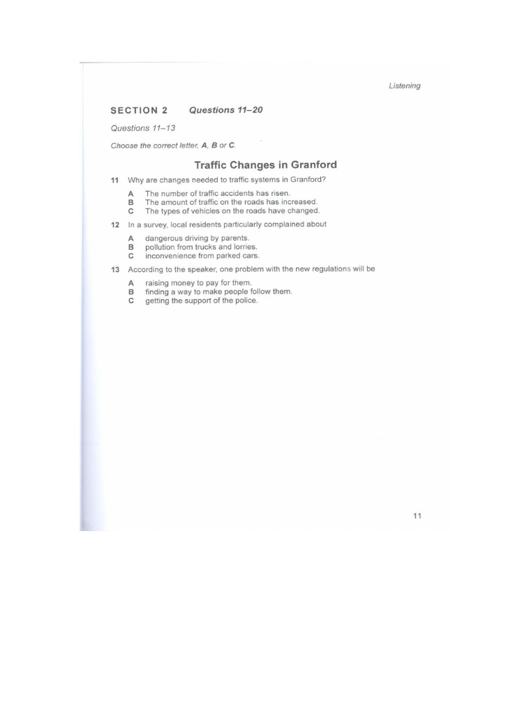 IELTS Cambridge 13 10 11 | PDF